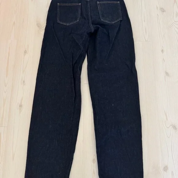 Loulou Studio Samur Dark Wash Jeans - Picture 7 of 7